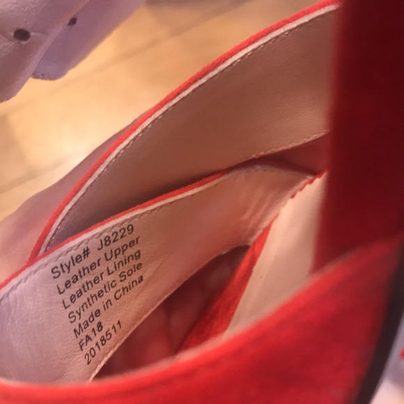🍸Host Pick🥂J. Crew Red Sandals - Picture 13 of 13